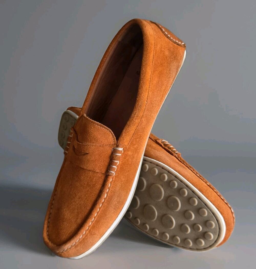 Allen Edmonds Men’s 12D Suede Leather Casual Suede Leather